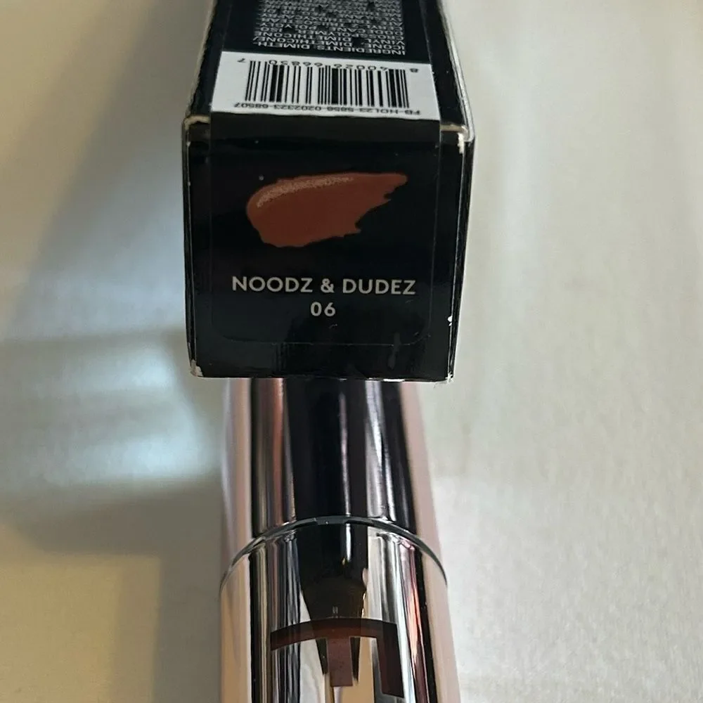 🌻 Fenty Noodz & Dudez - soft peach nude Icon Velvet Liquid Lipstick New FullSz